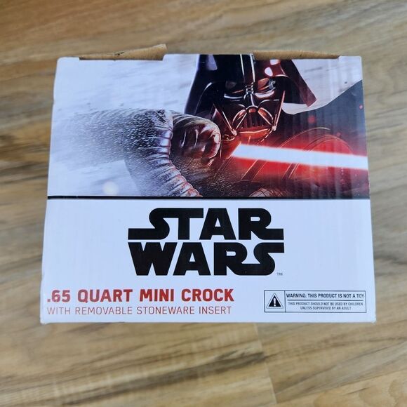 🔸️🔹️NIB Star Wars R2D2 Mini Crock Pot w/Removable Stoneware Insert - Picture 6 of 6